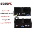 J1900 | BEBEPC 팬리스 미니 PC 리뷰: 조용하고 강력한 산업용 미니 데스크탑 컴퓨터의 새로운 기준