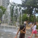 된밭공원 바닥분수 이미지