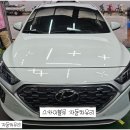 G2050 | 2019 HYUNDAI IONIQ Hybrid 자동차 정면유리 교환 현대자동차의 아이오닉 하이브리드 차량 앞유리 실금...