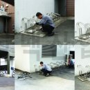 시청 자전거보관대 이미지