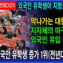 브레이크 없는 대한민국_외국인 유학생 유치가 지방소멸 대책이라고?_자국민 고용이 먼저다 이미지