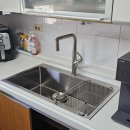 드림홈타운 | 안양 사각싱크볼 교체 깔끔 시공 후기 동안구 호계동 현대홈타운 2차 사각싱크볼교체 주방수전 교체