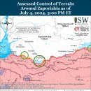 러시아 공세 캠페인 평가, 2024년 7월 4일(우크라이나 전황 이미지