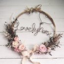 프리저브드 플라워 레터링리스 이미지