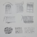 연필스케치(야간) 이미지