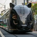 대전트램 디자인을 이렇게?...블랙캣트램(Black Cat Tram) 디자인 이미지