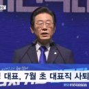 "이재명 대표 연임 결심 굳혔다…7월 초 사퇴" 이미지