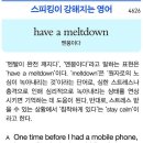 have a meltdown 이미지