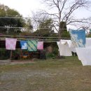 천연염색과 바느질 이미지