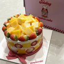 죽전로 27번길L | 인천 송도 케이크 맛집 제이델링 딸기망고케이크 픽업 후기