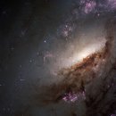 허블 망원경이 포착한 고해상도 이웃 은하(銀河) 이미지