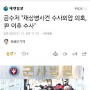 공수처 &#34;채상병사건 수사외압 의혹, 尹 이후 수사&#34; 이미지