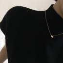 힘택스 | 시드니 에르메스 매장 팝아슈 미니 목걸이 화이트(블랑) 로즈골드체인 가격 TRS 택스리펀 후기