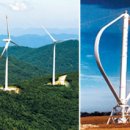 풍력발전기의 바람개비는 왜 4개가 아니고 3개인가요? 이미지