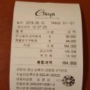 6월 10일 가야cc 정산내역 이미지