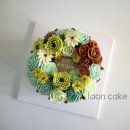 라온 플라워 케이크 이미지