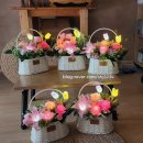 LED조명 아크릴 공예 | 경북안동공예출강 led플라워 꽃풍선 꽃조명 초등 겨울방학