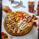 퇴계로105번길 | 맘스피자 신메뉴! 버터소금빵도우피자? 트러플바질알리고피자 먹어본 후기