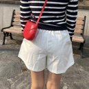 라인A여자경로당 | 인생핏, 다리 2배 길어 보이는 슬림 타이 A라인 4부 숏팬츠 화이트 코디 후기 (feat. 아워마이러 오픈)