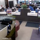 [약혐] 미국 은행 총격전 카메라 영상 이미지