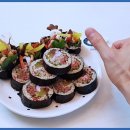 토마토김밥 이미지