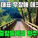 중랑둘레길 스탬프 투어 완주! 서울 대표 무장애 데크길 이미지