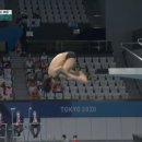 속보) 우하람!! 다이빙 남자 3m 스프링보드 결선 4위 기록!! 한국 선수 올림픽 다이빙 역사상 최고 성적 달성!! 이미지