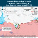 러시아 공세 캠페인 평가, 2023년 10월 28일(우크라이나 전황) 이미지