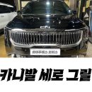 케이씨모터스 | 카니발 버티컬 라디에이터 그릴 설치 /인천카니발세로그릴