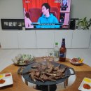 혼석쇠구이 | 홈 캠핑 성공! 숯불에 구워 먹는 양 갈비, 캠핑 분위기 제대로 느낀 날!