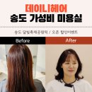 모완텐헤어부띠끄 | 송도 8공구 미용실 데이니헤어 중단발 펌 만족후기!