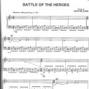 스타워즈 ost 악보 - 스타워즈 Star Wars-Battle Of The Heroes 피아노악보 이미지