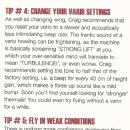 Tip #3~ Fly In Weak Conditions 이미지