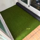 깔코리아 | 웰론코리아 인조잔디로 전세집 베란다 인테리어 성공한 후기 (조경 효과까지)