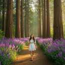 【평생학습 주간행사 연계】 나를 찾아 떠나는 향기 여행(아로마테라피) | 메타세쿼이아 가로수길, 보랏빛 맥문동으로 물들다, 전남 나주 여름 풍경