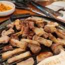 세종 해밀동맛집 한마음정육식당 고기집 후기, 푸짐한 삼겹살!