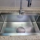 김해센텀두산위브더제니스경로당 | 김해 센텀두산위브더제니스 주방의 변신! 마리벨860 엠보코팅 사각싱크볼 시공 후기