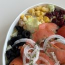 증평포케맛집 뱃살도둑샐러드 증평점 연어샐러드 포장후기