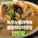 안뜨랑카페 | 물왕저수지 맛집 안뜨랑 방문 후기 녹두누룽지백숙 가족외식추천