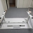 용산-현장-1600 | 브리드 베넷 듀얼모션데스크 1600*800 올화이트 서울특별시 용산구 설치후기