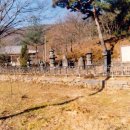 외산 무량사 부도군 이미지