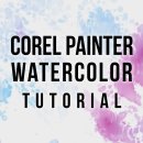COREL PAINTER WATER COLOR 이미지