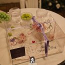 라플레르플로 | 강남 라플레르 플로 | 웨딩촬영 소품으로 준비한 생화 케이크 후기
