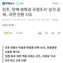 민주, &#39;탄핵·쌍특검·국정조사&#39; 삼각 공세…국면 전환 시도 이미지