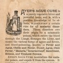 1880~85 - 에이어의 학질 치료제 (Ayer's Ague Cure)