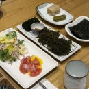 본가한치보쌈 | 강남역한정식 맛집 해담채강남점 바다A 세트