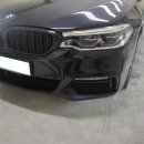 bmw 530i 앞범퍼 부분도색 이미지