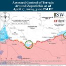 러시아 공세 캠페인 평가, 2024년 4월 17일(우크라이나 전황 이미지