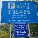 웅천 친수공원 공영주차장 이미지