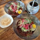 부원프라자 | 김해 부산밀면 부원역 봉황동 맛집 한우 육회밀면 후기